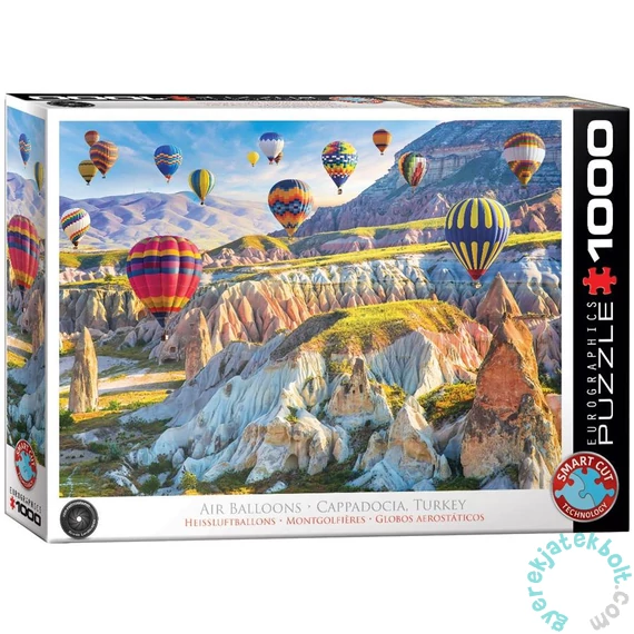 EuroGraphics 1000 db-os puzzle - Air ballons - Cappadocia, Turkey (6000-5717)
