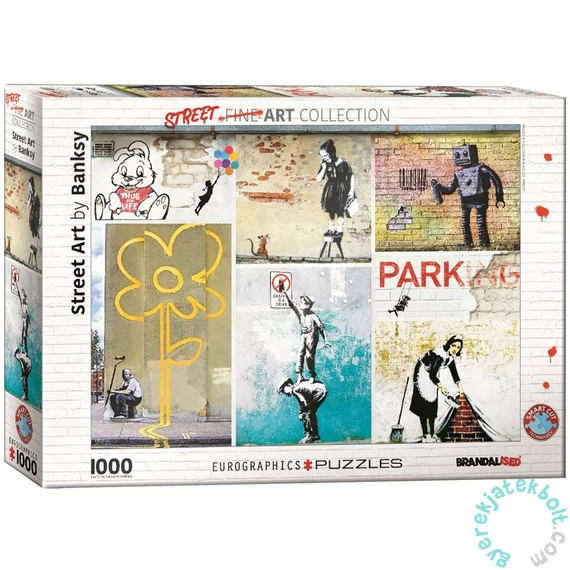 EuroGraphics 1000 db-os puzzle - Fine Art Collection - Street Art by Banksy (6000-5765)