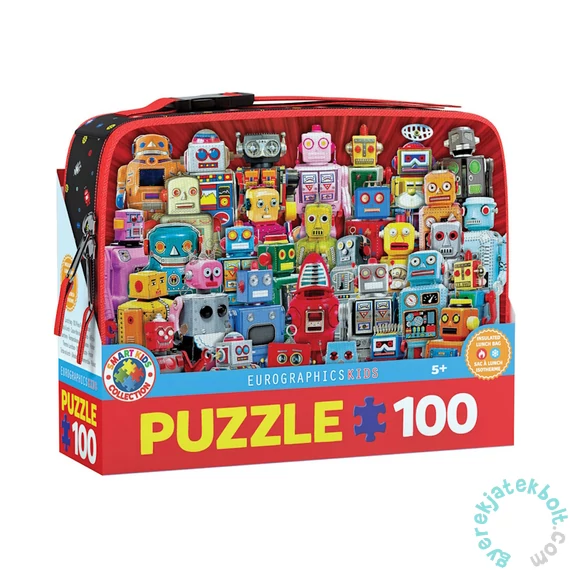 EuroGraphics 100 db-os puzzle - Robots uzsonnás doboz (9100-5827)