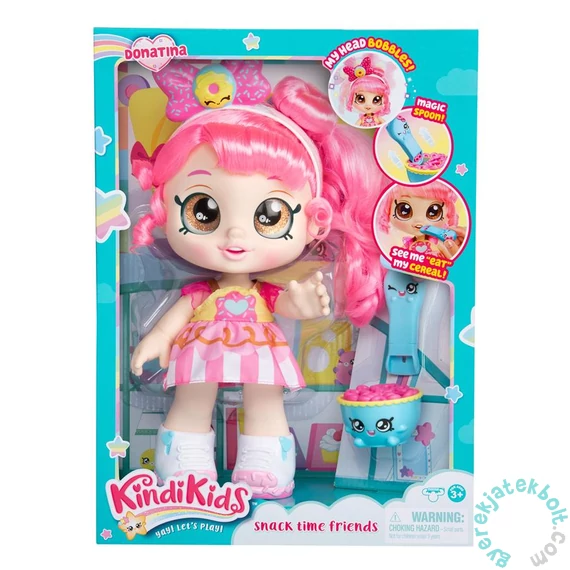 Kindi Kids - Donatina baba kiegészítőkkel