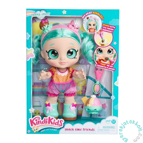 Kindi Kids - Peppa Mint baba kiegészítőkkel