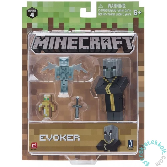 Minecraft gyűjthető figura - Evoker (min16495)