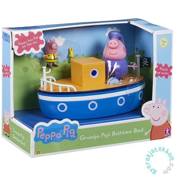 Peppa malac Nagypapi hajója készlet 2 figurával (PEP05060)
