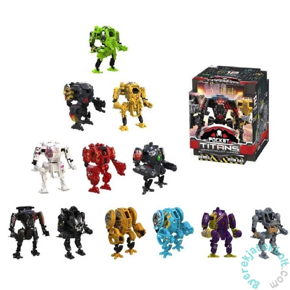 Pocket Titans meglepetés csomag figurával