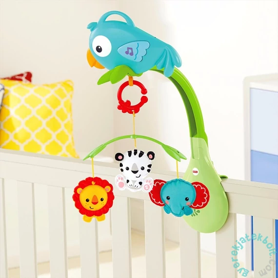 Fisher-Price Esőerdős 3 az 1-ben kiságyforgó (CHR11)