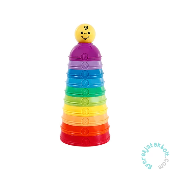 Fisher-Price Színes csészepiramis (W4472)