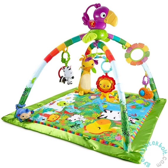Fisher-Price Esőerdős Deluxe Music &amp; Lights  játszószőnyeg (DFP08)