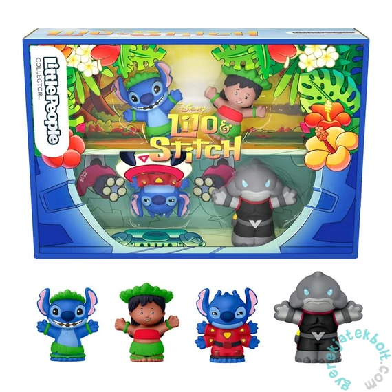 Fisher-Price Little People - Disney - Lilo és Stitch Minifigura játékkészlet (JFC77)