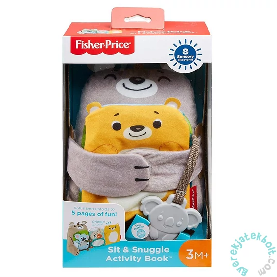 Fisher-Price Ölelő barátok foglalkoztató könyvecske (GJD37)