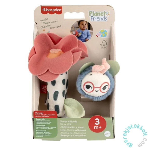 Fisher-Price Planet Friends - Zümi csörgő (HYR56)