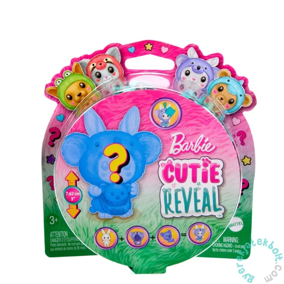 Barbie Cutie Reveal Meglepetés kiskedvencek (HRK32)