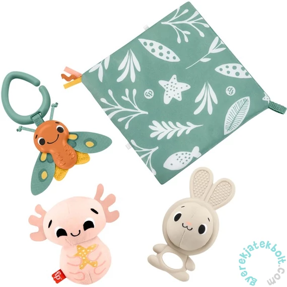 Fisher-Price Sensimals - Helló Érzékelés 4 db-os játékszett (HRB17)