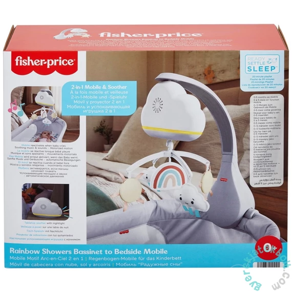 Fisher-Price Szivárványos álmok kiságyforgó (HBP40)