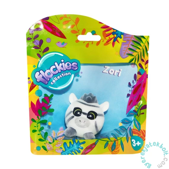 Flockies gyűjthető figurák S1 - Zori a zebra