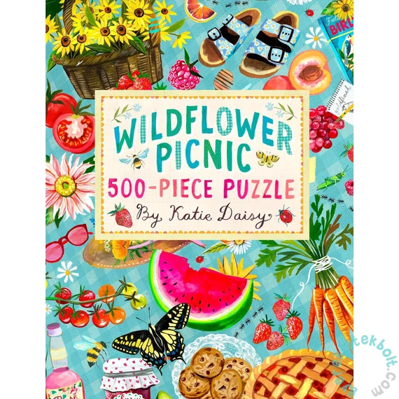 Chronicle Books 500 db-os puzzle - Katie Daisy - Wildflower Picnic (38883)