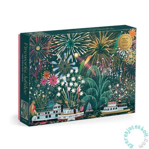 Galison 1000 db-os Fóliás puzzle - Fireworks Jubilee (88109)