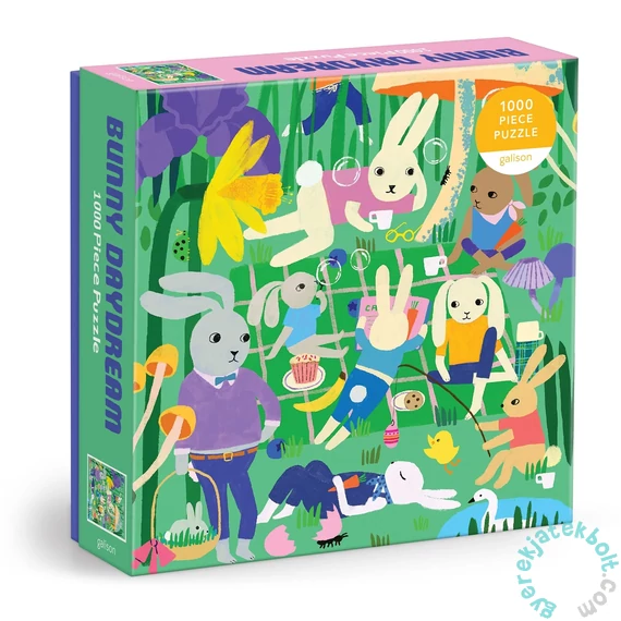 Galison 1000 db-os puzzle - Bunny Daydream (87959)