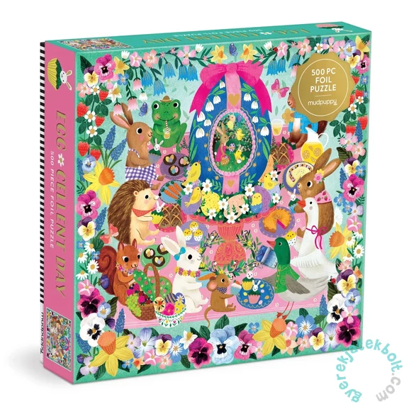 Galison 500 db-os Fóliás puzzle - Egg-cellent Day (87614)