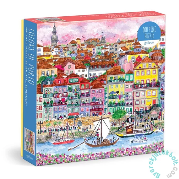 Galison 500 db-os puzzle - Colors of Porto, Michael Storrings (84682)