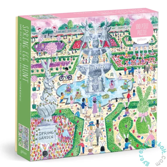 Galison 500 db-os puzzle - Michael Storrings - Spring Egg Hunt (88147)