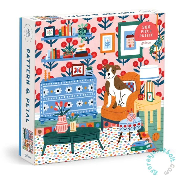 Galison 500 db-os puzzle - Pattern and Petal (88208)
