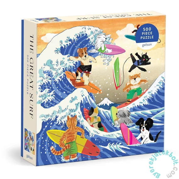 Galison 500 db-os puzzle - The Great Surf (88178)