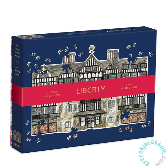 Galison 750 db-os Shaped puzzle - Liberty London Tudor Building (65544)