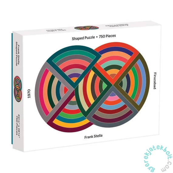 Galison 750 db-os Shaped puzzle - MoMA Frank Stella (57891)