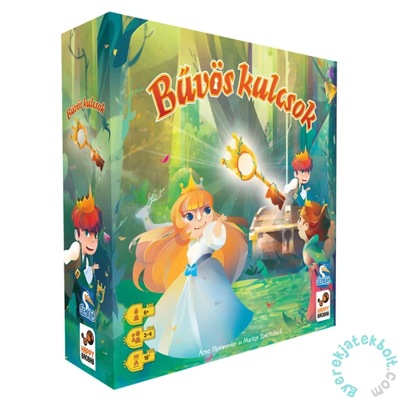 Bűvös kulcsok társasjáték 