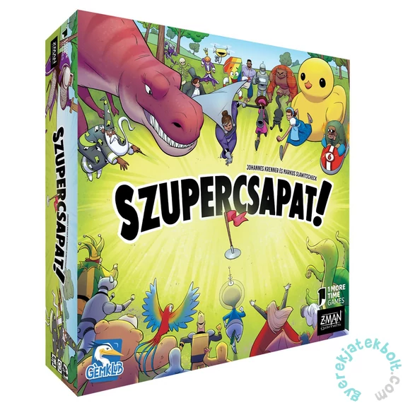 Szupercsapat! társasjáték (ASM34689)