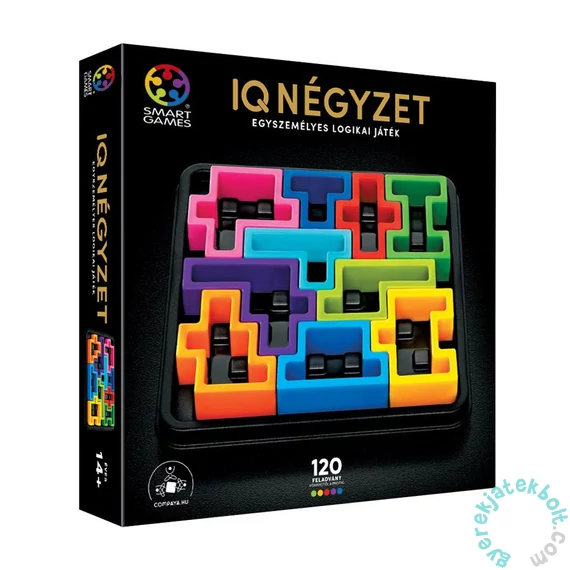 Smart Games - IQ Deluxe - Négyzet logikai játék (527619)