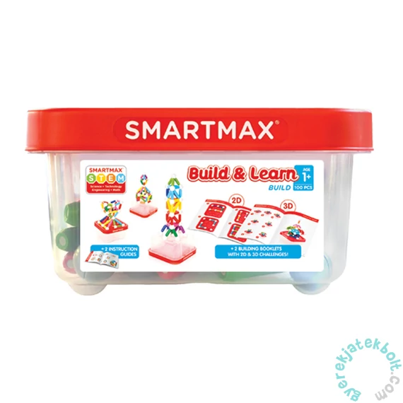 SmartMax Build és Learn - mágneses építőjáték (SMX908)