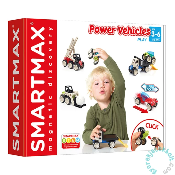 SmartMax Power Vehicles - mágneses építőjáték (SMX303)