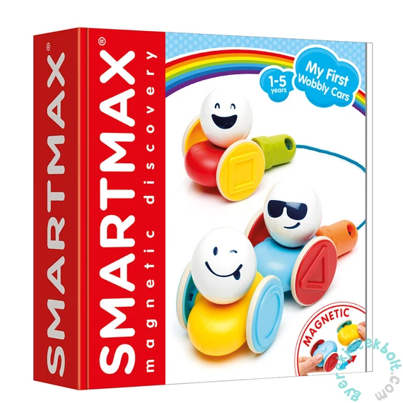 SmartMax Wobbly Cars - mágneses építőjáték (SMX233)