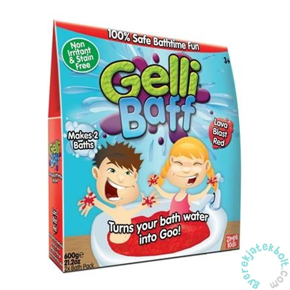 Gelli Baff fürdőzselé 600 g - Piros (5133)