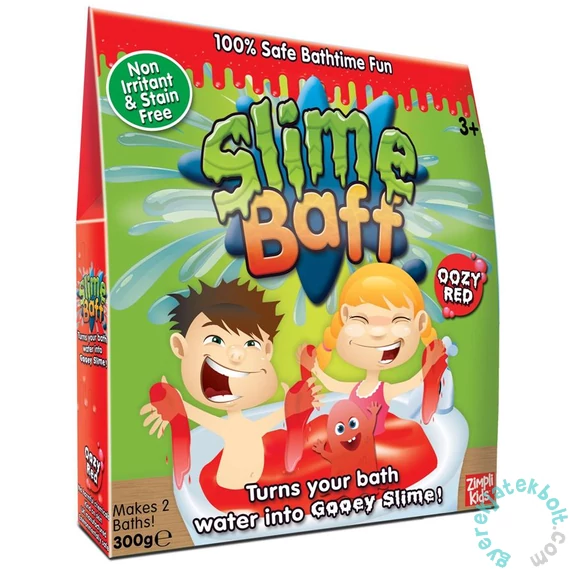 Slime Baff fürdőzselé 300 g - Piros (5258)