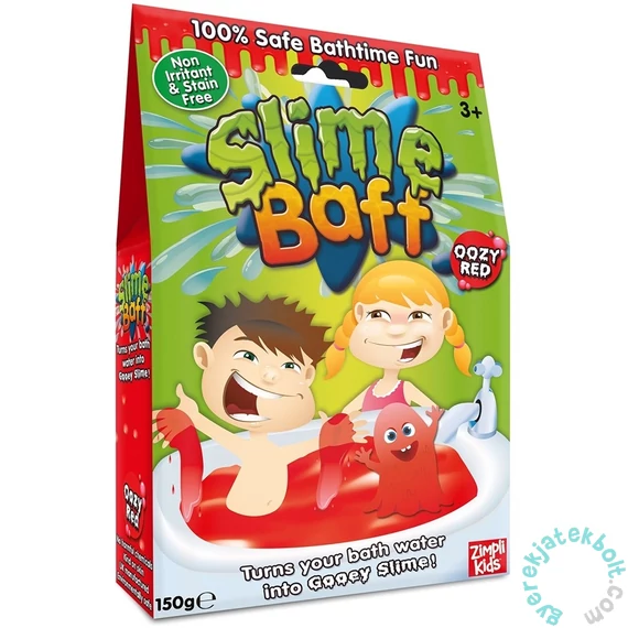 Slime Baff fürdőzselé 150 g - Piros (5263)