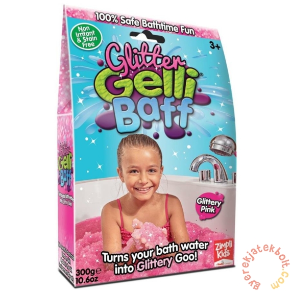 Gelli Baff Csillámos fürdőzselé 300 g - Pink (5315)