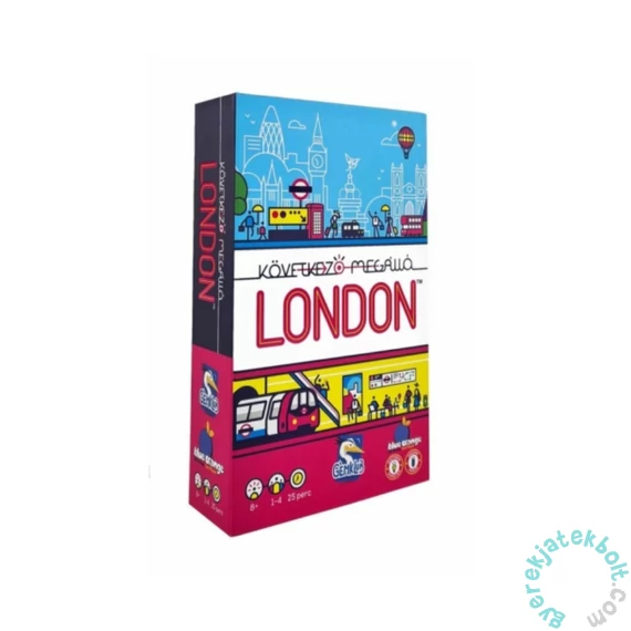 Következő megálló: London társasjáték (BLU34847)