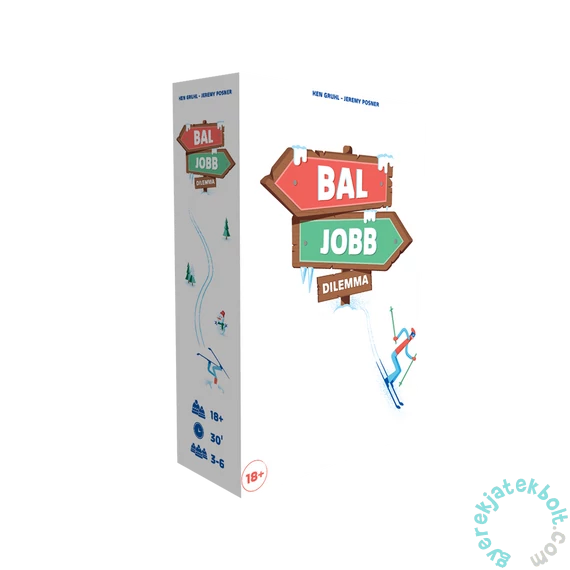 Bal jobb dilemma - társasjáték (ASM34651)