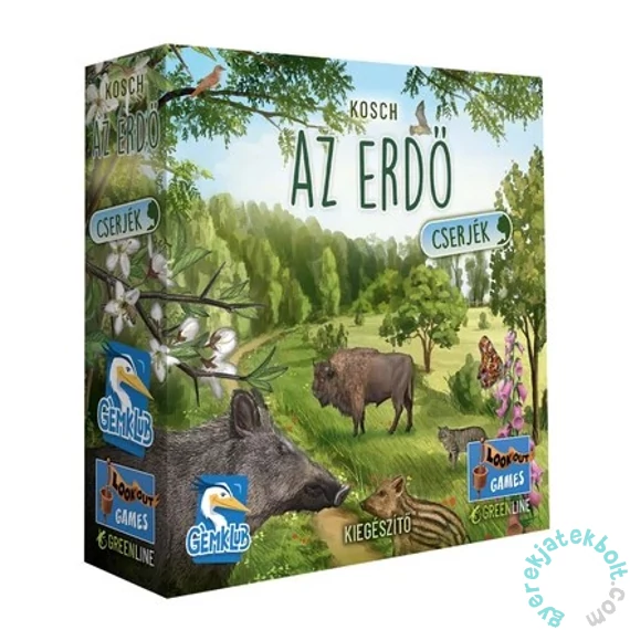 Az erdő - Cserjék kiegészítő (ASM34712)