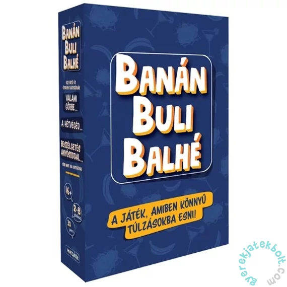 Banán, buli, balhé társasjáték (GIG34567)