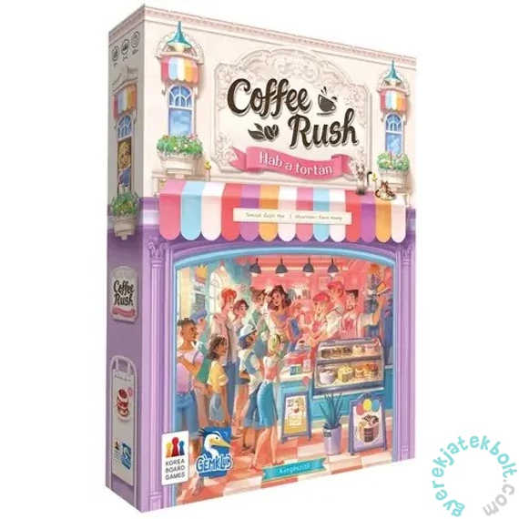 Coffee Rush - Hab a tortán kiegészítő (755593)