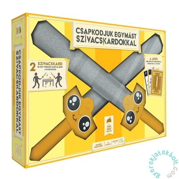 Csapkodjuk egymást szivacskardokkal társasjáték (EXP10009)