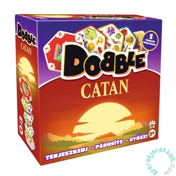 Dobble Catan társasjáték (ASM34736)