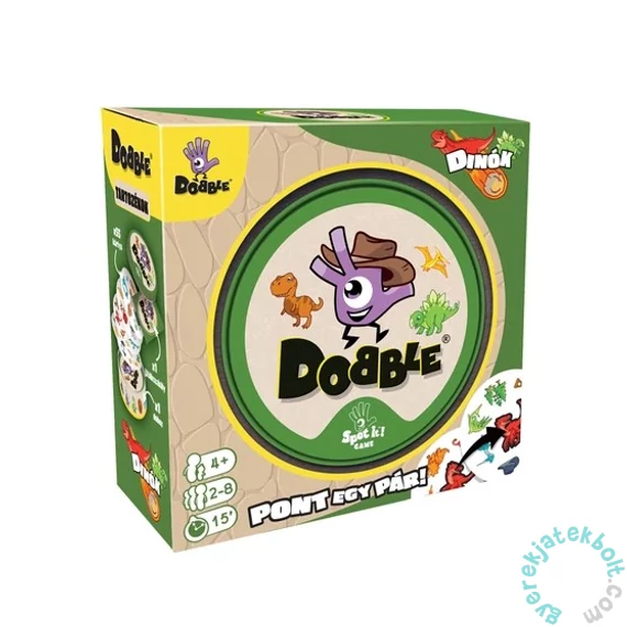 Dobble Dínók társasjáték (ASM34740)