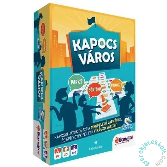 Kapocsváros társasjáték (BLU34864)