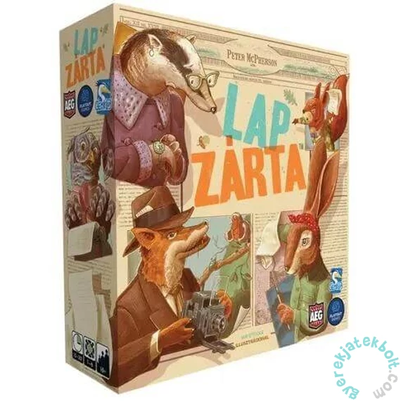 Lapzárta társasjáték (AEG10005)