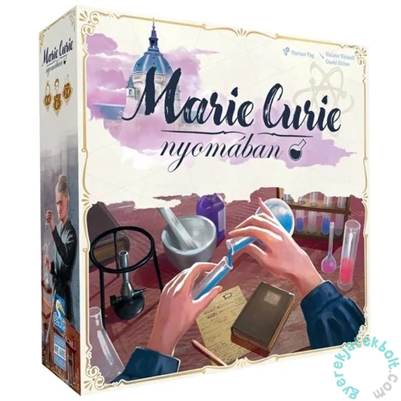 Marie Curie nyomában társasjáték (GIG34568)