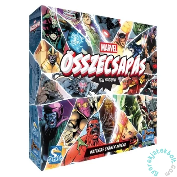 Marvel Összecsapás New Yorkban társasjáték (ASM34741)